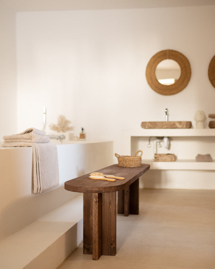 Mesa de comedor + banca Set Tonai