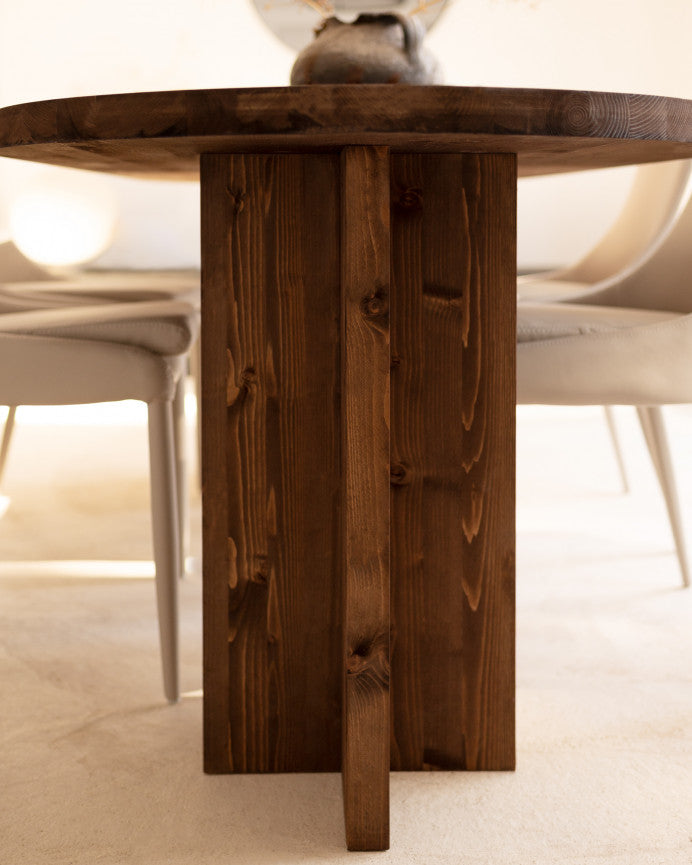 Mesa de comedor + banca Set Tonai