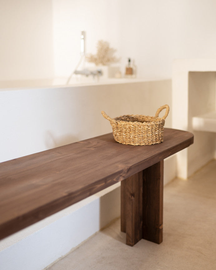 Mesa de comedor + banca Set Tonai