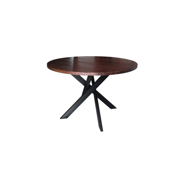 Mesa Comedor Redonda Industrial Patas Diseño - dkolina