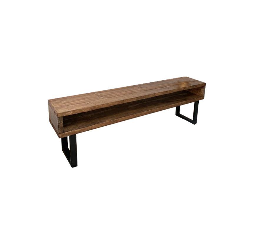 Mueble Tv Salón industrial Urbano Patas Hierro en U - dkolina